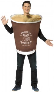Kaffeebecher Kostüm