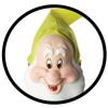 Happy Maske - Sieben Zwerge - Schneewittchen - Masken Happy Maske - Sieben Zwerge - Schneewittchen - Masken