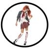 High School Girl Zombie Kostüm - Schulmädchen - 