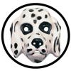 Hunde Maske - Dalmatiner - 