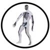 Morphsuit - Skelett Weiss - Ganzkörperanzug - 