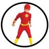 Roter Blitz Kinder Kostüm Deluxe - The Flash - 