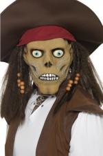 Piraten Zombie Maske - Untoter Pirat Maske - Masken