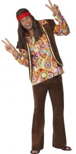 Psychadelic Hippie Kostüm - Kitsch