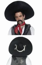 Sombrero Hut Mexikanischer Bandit - Gringo - Masken