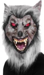 Wolf Maske Mit Roten Augen - 