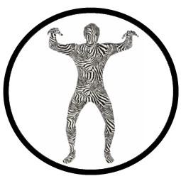 Ganzkörperanzug - Morphsuit - Zebra bestellen
