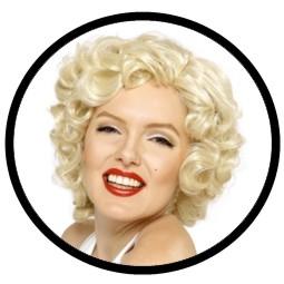 Marilyn Monroe Perücke - Locken Blond bestellen