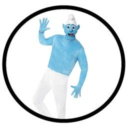 Schlumpf Kostüm Deluxe - Mit Maske bestellen