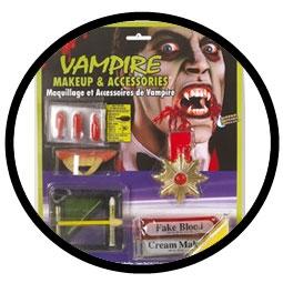 Vampir Makeup & Accessoiries Set bestellen