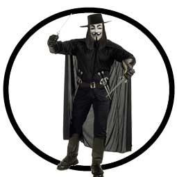 Vendetta Kostüm - Guy Fawkes bestellen