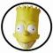 Bart Simpson Maske
