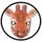 Giraffen Maske Tiermaske