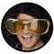 Riesen Mega Disco Brille