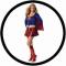 Sexy Supergirl Kostüm