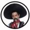 Sombrero Hut Mexikanischer Bandit - Gringo