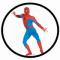 Spiderman Kostüm Deluxe Muskelanzug
