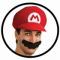 Super Mario Hut (mütze) Und Bart Set Deluxe