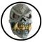 Totenkopf Maske - Latexmaske