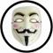 V Wie Vendetta Maske - Anonymous - Guy Fawkes