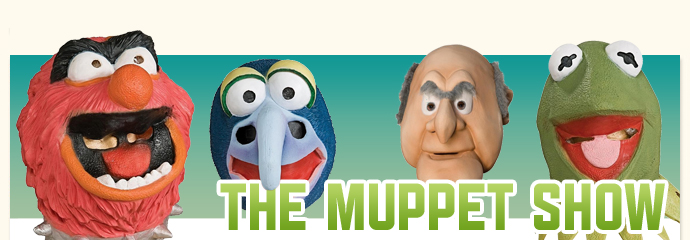 Masken aus der Mupper Show