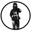 Black Ninja Kinder Kostüm - Kostüme