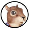 Eichhörnchenmaske Archie Mcphee - Masken