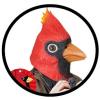 Kardinalmaske (vogelmaske) Archie Mcphee - Masken