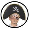Kinder Piraten Hut - Captain Hut - Kostüme