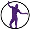 Körperanzug - Bodysuit - Violett - Kostüme