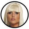 Lady Gaga Perücke - Glatt - Kostüme