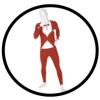 Morphsuit - Smoking Rot - Ganzkörperanzug - Kostüme