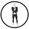 Morphsuit - Smoking Schwarz - Ganzkörperanzug - Kostüme
