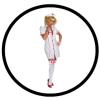 Sexy Krankenschwester Kostüm - Weiss - Kostüme