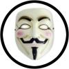 V Wie Vendetta Maske - Anonymous - Guy Fawkes - Masken