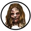 Zombie Maske - The Walking Dead - Kleines Mädchen - Masken