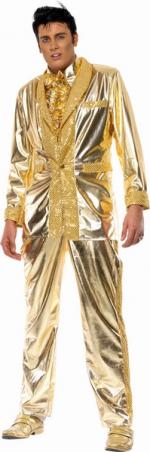 Elvis Kostüm Gold - Kostüme
