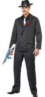 Gangster Kostüm Nadelstreifen - Kostüme