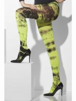 Grünschwarze Strumpfhose - 