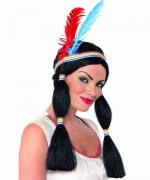 Indianer Perücke - Indianer Prinzessin - Kostüme