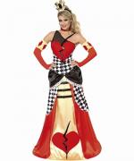 Königin Kostüm - Herzdame - Kostüme