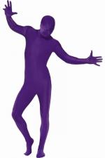 Körperanzug - Bodysuit - Violett - Masken