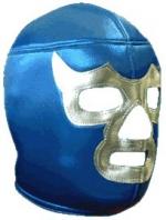 Lucha Libre Maske - Silver Blue Demon - 