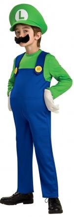 Luigi Kinder Kostüm - Deluxe - 