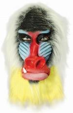 Pavian Maske Mandrill Bunt - Kostüme
