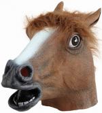 Pferd Maske Braun - Kostüme