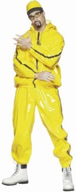 Rapper Kostüm - Gelber Anzug - 