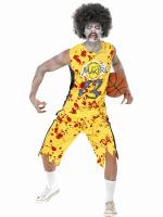 Zombie Basketball Spieler Kostüm - Kitsch