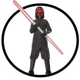 Darth Maul Kinder Kostüm Box Mit Doppel-lichtschwert - Star Wars bestellen