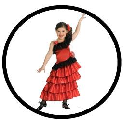 Flamenco Kostüm Kinder - Spanische Prinzessin bestellen